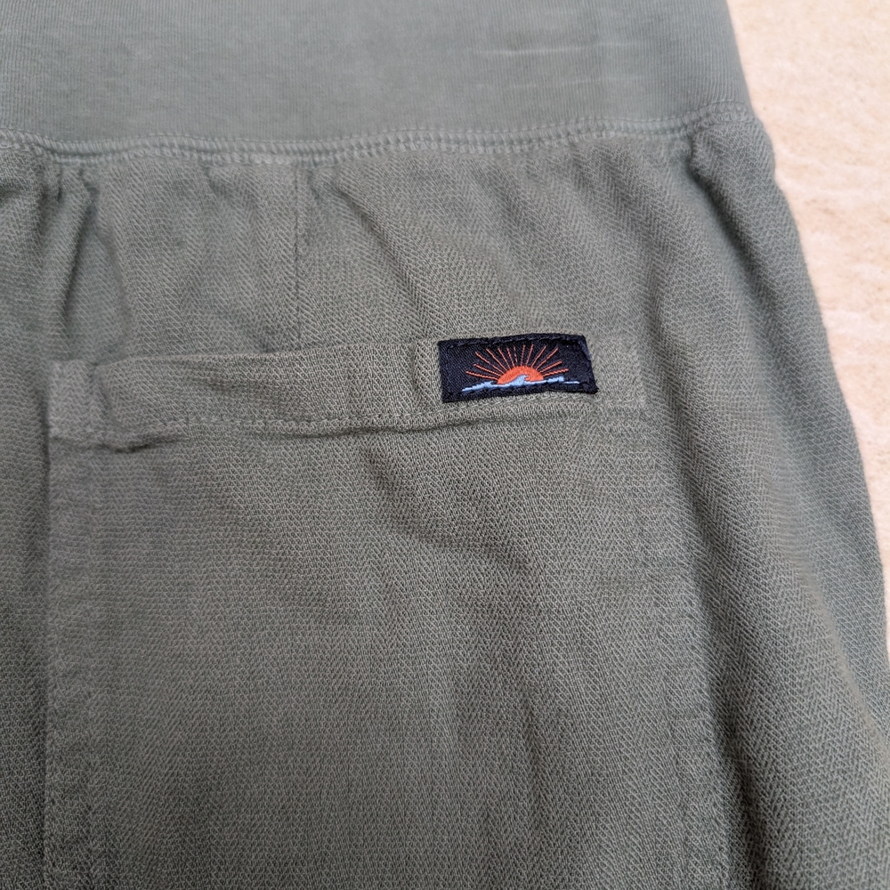 Faherty Sage Green Athletic Joggers